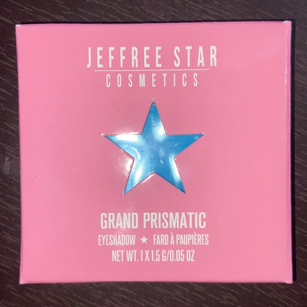 NEW! JEFFREE STAR Pressed Pigment Eye Shadow Single GRAND PRISMATIC Blue Matte
